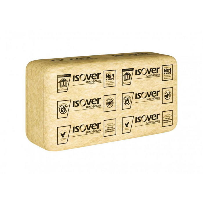 Утеплитель Isover Каркас П-37 50х565х1170